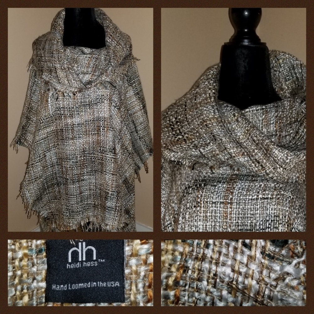 Heidi Hess Hand Loomed Poncho
